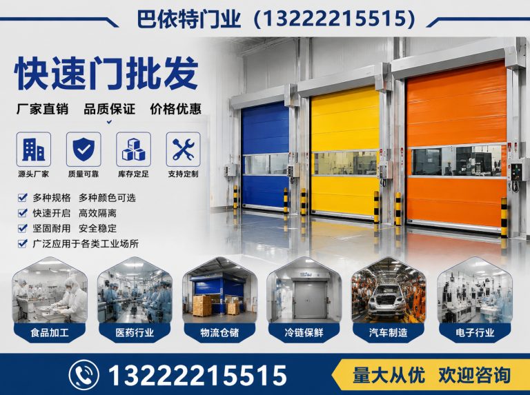 太仓市PVC快速门展示图